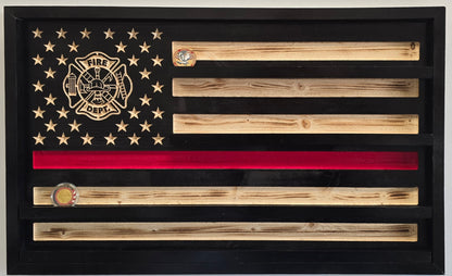 American Flag Coin Display