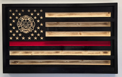 American Flag Coin Display