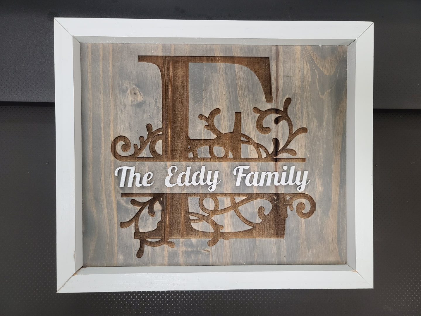 Custom Family name and Intial sign