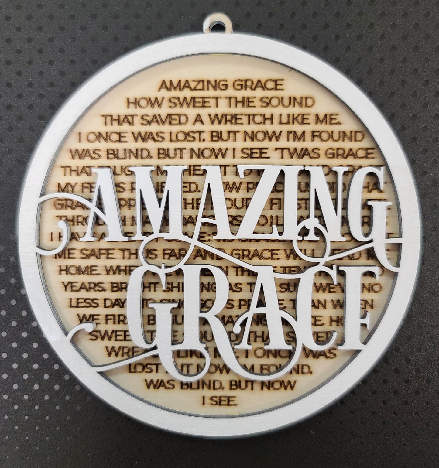 Amazing Grace Ornament