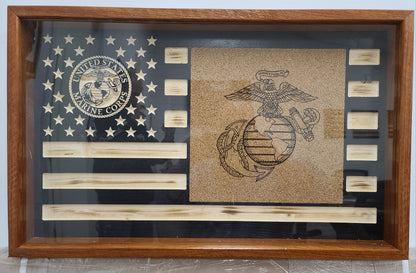 American Flag Shadow Box