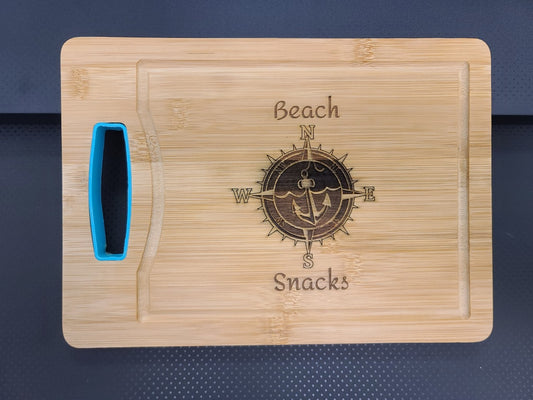 Beach Snacks Cutting Board