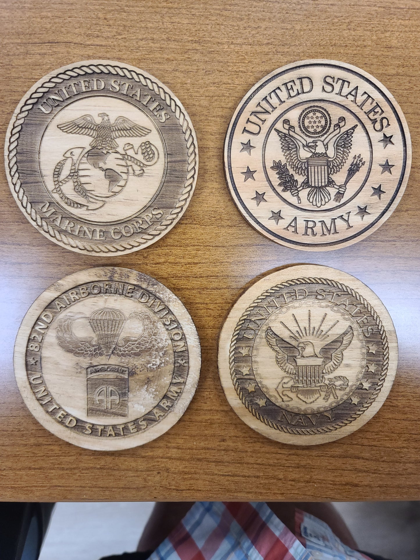 Miltary Branch Coasters