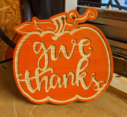 Give Thanks Sign